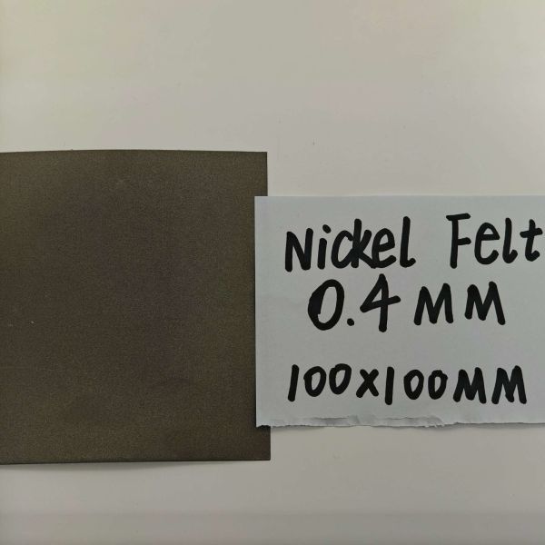 Quality 0.4mm Thick Nickel Fiber Felt AEM Hydrolyzed Pure Nickel Sintered Felt wholesale