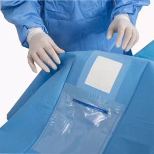 Ophtha Ophthalmic Drape Pack Half Body Medical Disposable Eye Drape