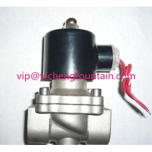 Two Ways Solenoid Valve Water Fountain Equipment Underwater Type AC24V SS