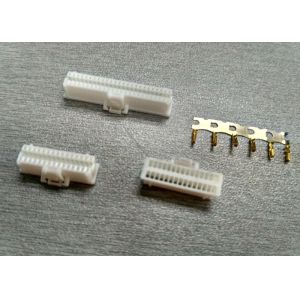 Dual Row 1.00mm Pitch Wire To Board Connectors A1003H Wire Housing With Lock