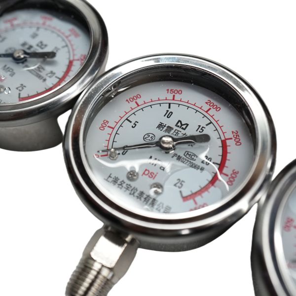 Sanitation Sweeper-Scrubber Truck Water Pump Pressure Gauge (Pressure Adjusting and Displaying)