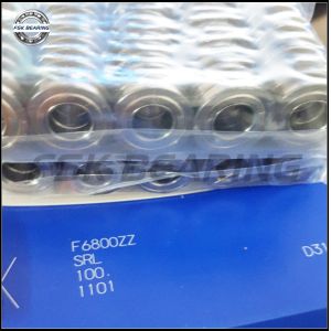 EZO F697ZZ Flange Deep Groove Ball Bearing 7*17*5mm for Machine Tool Spindle