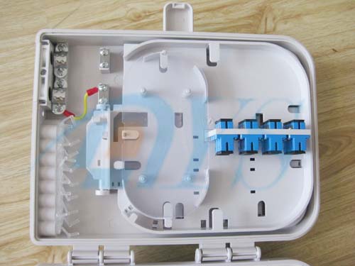 FTTH Optical Fiber Connectors Anti-UV For Telecommunication Networks