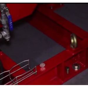 High Efficiency Fire Pump Diesel Engine 300KW With Compact Structure