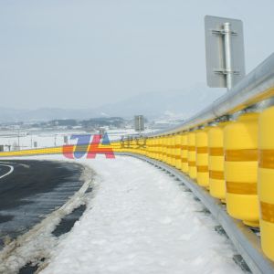 Galvanized Powder Coated Safebuild Roadway Traffic Barrier Safety Roller Crash