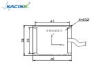 Temperature Range Biaxial Accelerometer Sensor Module Vibration Performance with