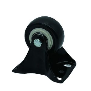 China 50MM Polyurethane Rigid Plate Caster Wheel Light Duty Castor on sale