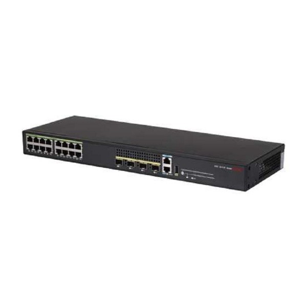 16-Port Gigabit & 4x 10G SFP+ Switch Layer 3 Routing , QoS , ERPS Ring H3C