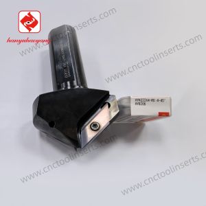 PVD Coating CNC Milling Insert HYKC22X4-R0.4-45° Chamfering Cutter HYB208