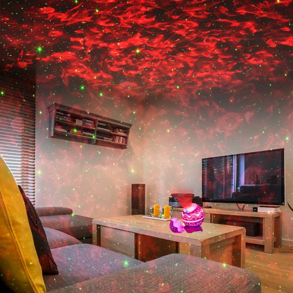 Moon Sky Starry Dinosaur Egg Star Projector Night Light For Home Theater