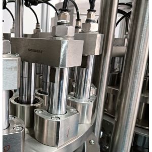 Stainless Steel And Aluminum Alloy Euro Cap Assembly Machine With Independent