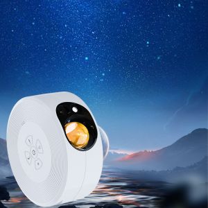 Portable RGB Moon Projector Night Light , Durable Stars And Moon Projector Lamp