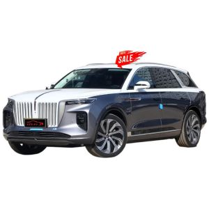2024 High Speed Electric Car Hongqi E-HS9 Made In With Energy Big Suv Red Flag E-HS9 Used Cars Sports Car Turn to Left
