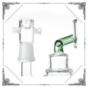 10 inches Honeycomb Perc borosilicate glass Bongs Joint 14.4mm