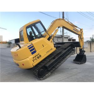 China 6 Ton Used Komatsu Mini Excavator PC60 - 7 PC60 - 6 Small Digger on sale