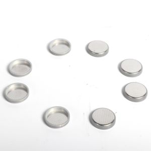 Silvery White Lithium Ion Battery Material CR20XX Coin Cells Cases