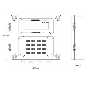 Ultrasonic Flowmeter ST501 For Well Water