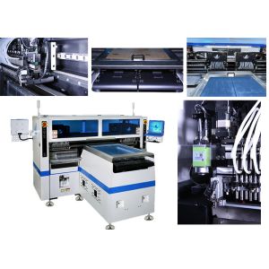 LED Flexible Strip Light Automatic 136 Heads SMT Pick And Place Machine 500000