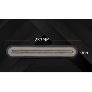 Neon 60pcs IP67 LED Strobe Warning Lights Trailer Truck