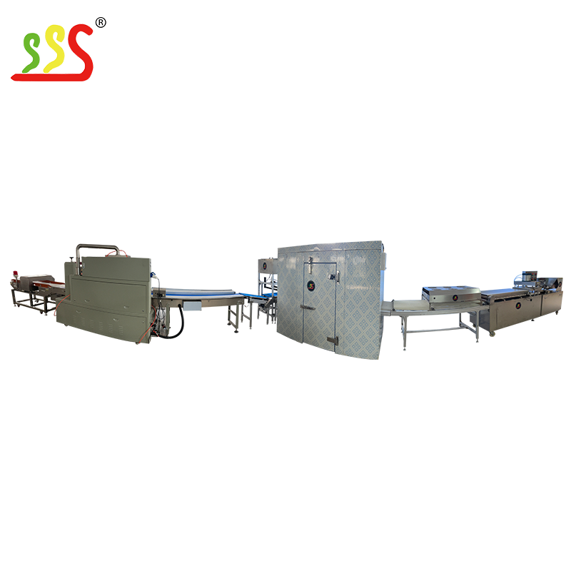 Labor Saving Automatic Tortilla Production Line 30cm / 1400 Pcs Per Hour