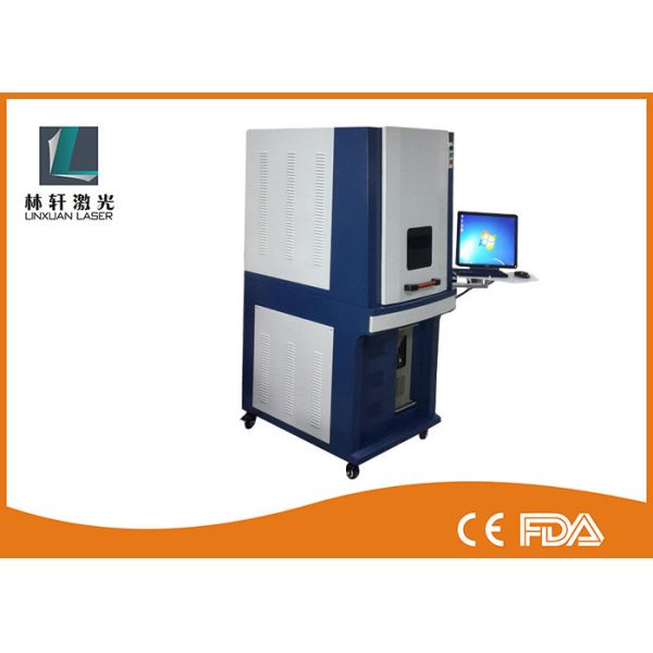 Quality Non Consumable UV Laser Marker , 30 - 100 Khz Plastic Tag Engraving Machine wholesale