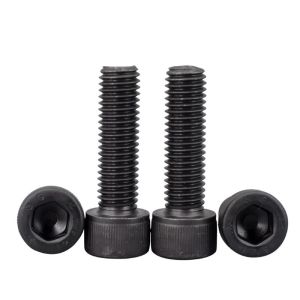 Black Steel DIN 912 12.9 Hex Allen Key Bolt M8 M25 Grade 12.9 Certificate