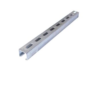 CE Certificate Cold Rolled Metal Strut Channel Perforated Galvanized 41x41mm