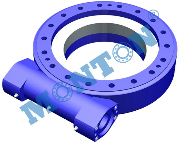 Small Wind Power System Worm Gear Slew Drive Tracker Components For Solar Panel