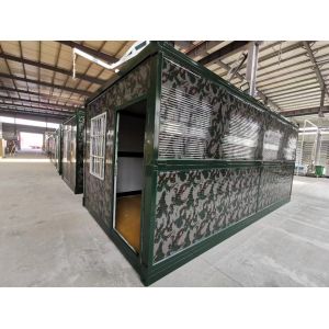 Cheap Temporary Folding Construction Site Huts Prefabricated Container Office for sale