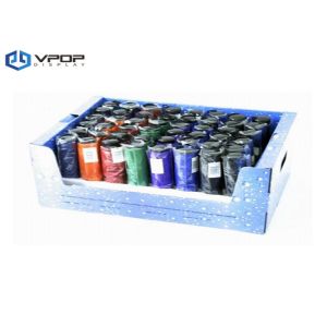 Lightweight Waterproof Cardboard PDQ Displays , Retail Umbrella POP Display