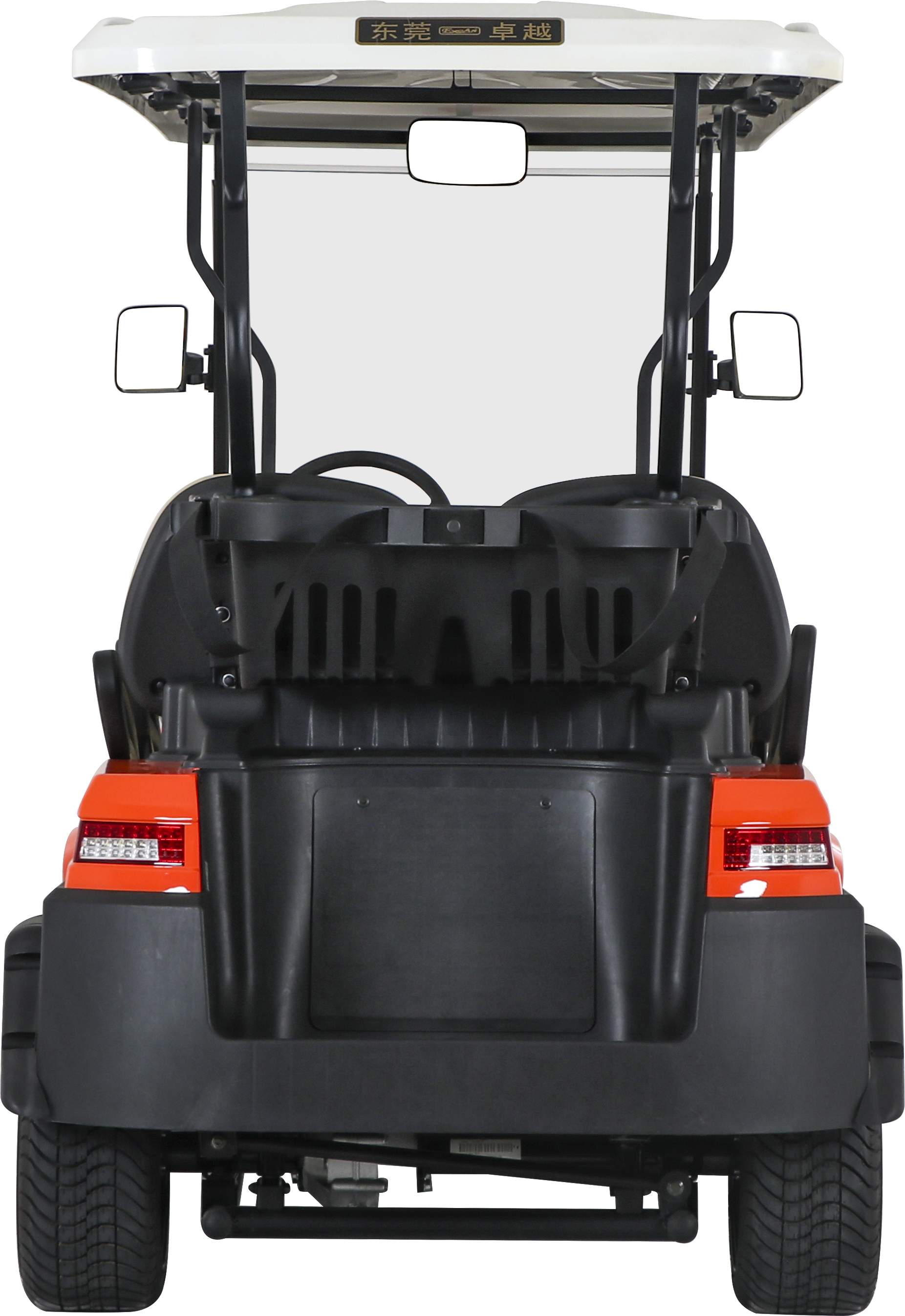 High Atmosphere Elegant Electric Golf Buggy 6 Seats Large Space carried Safe 48V