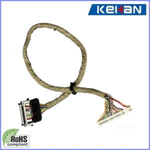 Customized Wire Length 40Pin LVDS Cable for Laptop LCD in North America's Main