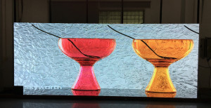 Cheap Outdoor full color p4 advertising led display screen 256*128mm Module Size for sale