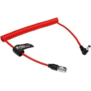Alvin's Cables Ultra Soft DC to Hirose 4 Pin Power Coiled Cable for Sound