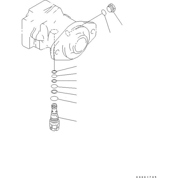 708-7L-00031 708-7L-11120 For Komatsu D61EX-12A-W D61EX-12 D61PX-12A-W D61PX-12