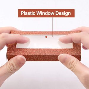 Custom Logo Cosmetic Eyelash Packaging Cardboard Paper Box For Eyelash With