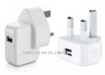 Portable Smart Cell Phone Accessories Single Dual Port USB Charger Adapter for