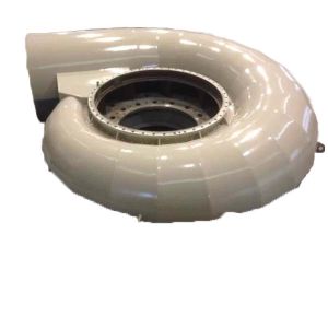 Output Power 50KW To 5000KW Francis Hydro Turbine with Carbon Steel Q345 Spiral