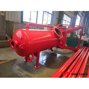 Cheap Drilling Oilfield Vertical Mud Gas Separator Poorboy Degasser Drilling Fluid for sale