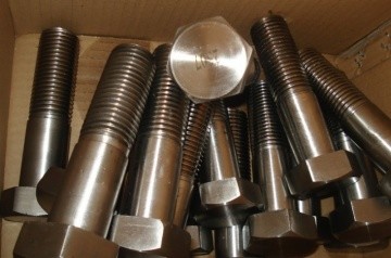 Quality ASME B18.2.1 S32750 Duplex Steel Fasteners Hex Bolt With Partial Thread DIN931 wholesale