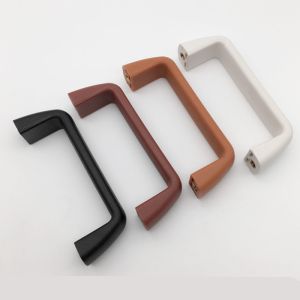 Nylon Cabinet Door Industrial Pull Handle Inlaid Internal Thread