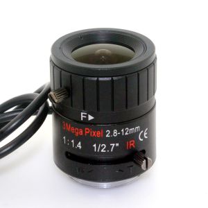 High Pixel CCTV Camera Wide Angle Lens 136 Degree 3MP Day Night Confocal