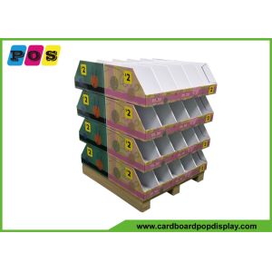 Knitting Wool Promotion Cardboard Pop Displays Stand with CMYK color printing