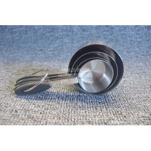 China Portable Measuring 54g 60ml Stainless Steel Coffee Scoop With Silicone Handle on sale