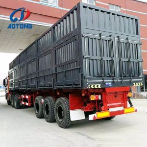 Max Payload 20001-25000 kg 3 or 4 Axles Side Tipper Dump Trailer for Coal