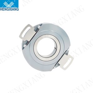Digital Optical Rotary Pulse Encoder Single Bearing 25mm Hollow Shaft UVW 8 Pole