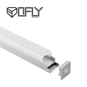 Warm LED Lighting Profile Surface Mounted LED Profile 20*20mm Indoor LED Strip