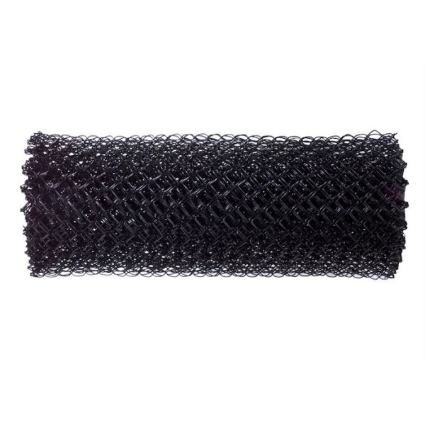 Quality Black Diamond Chain Link Fencing Fabric PVC 9 Gauge 4ft X 50ft Galvanized wholesale