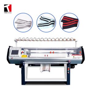 China Auto Jacquard Flat Knitting Machine 100 Inch 16G Single System on sale