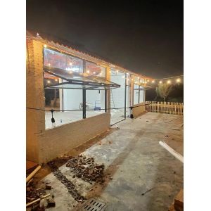 Universal Design Folding Window Featuring Voice-Control Integration and Adaptive